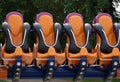 Armchairs of an attraction Royalty Free Stock Photo