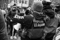 Armed Demonstrator at the Ohio Statehouse Wears Boogaloo Bois Symbols