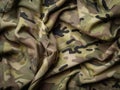 Armed force multicam camouflage fabric texture background Royalty Free Stock Photo