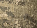 Armed force multicam camouflage fabric texture background Royalty Free Stock Photo