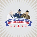 Armed Forces Day Royalty Free Stock Photo