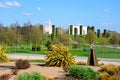 Armed Forces Memorial and gardens at the National Memorial Arboretum, Alrewas. Royalty Free Stock Photo