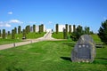 Armed Forces Memorial, National Memorial Arboretum. Royalty Free Stock Photo