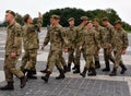 Armed Forces of Ukraine young soldier is the military