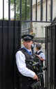 Armed Police Outside Downing Street