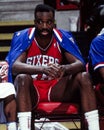 Armen Gilliam, Philadelphia 76ers Royalty Free Stock Photo