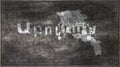 Armenia Abovyan Typography Map Royalty Free Stock Photo