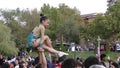 Armenia, Acrobates in Yerevan