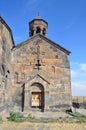 Armenia, ancient monastery Goshavank in the mountains