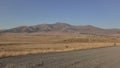 Armenia, Aragatsotn Province. Autumn colors of fields near Aramoun