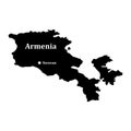 Armenia country map