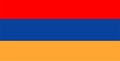 Armenia flag vector.Illustration of Armenia flag