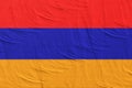 Armenia flag waving Royalty Free Stock Photo