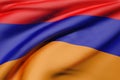 Armenia flag waving Royalty Free Stock Photo