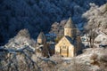 Haghartsin Monastery Armenia Winter