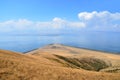 Armenia, lake Sevan, view from the mountain