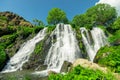 Armenia landmark, Shaki waterfall, scenic view