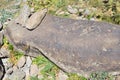 Armenia, mountain plateau at an altitude of 3200 meters, where the stones are petroglyphs of the 7th century BC Royalty Free Stock Photo