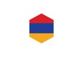 Armenia national flag country emblem state symbol Royalty Free Stock Photo