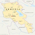 Armenia Political Map