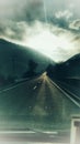 Armenia, road to the mountains, morning landscape