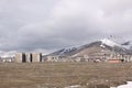 Armenia. Sevan city in winter