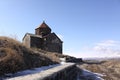 Armenia. Sevan Lake.Monastic complex Sevanank Royalty Free Stock Photo