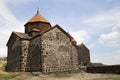 Armenia, 1st century monastery Sevanavank, Surb Arakelots. Royalty Free Stock Photo