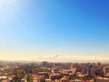 Armenia, Yerevan, Ararat mountain. October 27.2018 Royalty Free Stock Photo