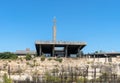 Armenia, Yerevan, September 2021. Armenia, Yerevan, September 2021. View of the unfinished part of the Grand Cascade in the city c Royalty Free Stock Photo