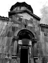 Armenian ancient church Vahramashen built in XI century, in Amberd, Armenia