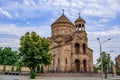 Armenian Apostolic Church of St. Gregory the Illuminator in Dnipro. A beautiful building of a