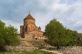 Armenian Cathedral Church of Holy Cross on Akdamar Island. Turkey Royalty Free Stock Photo