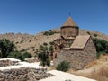 Armenian Cathedral of the Holy Cross on Akdamar Island Royalty Free Stock Photo