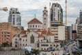 Armenian church in beirut Royalty Free Stock Photo