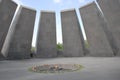 The Armenian Genocide memorial complex on the hill of Tsitsernakaberd in Yerevan, Armenia Royalty Free Stock Photo