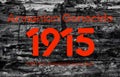Armenian genocide 1915-2021. Armenian genocide memorial day