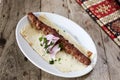 Armenian kebab. Royalty Free Stock Photo