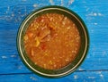 Armenian Red Lentil Apricot Stew Royalty Free Stock Photo