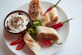 Armenian shawarma Royalty Free Stock Photo