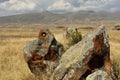 Zorats Karer or Karahunj near Sisian, Armenia.