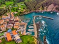 Armintza, fishing village of the Basque Country, Spain. Royalty Free Stock Photo