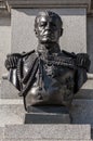 Armiral Lord Beatty memorial, Trafalgar Square Royalty Free Stock Photo