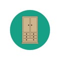 Armoire wardrobe illustration