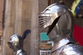 Armor helmet, Toledo, Spain Royalty Free Stock Photo