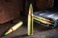 Armor piercing loads Royalty Free Stock Photo