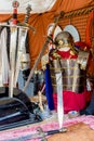 Armor and Roman swords