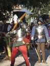 Medieval rifleman suit presentation 