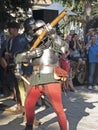 Medieval rifleman suit presentation 