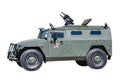 Armored Car Tiger isolated